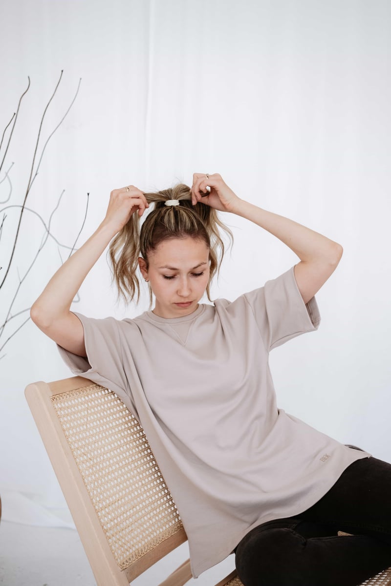 Babybek-Premium Kadın Oversize Vizon T Shirt-T-Shirts-1-roqelvaxirum.shop