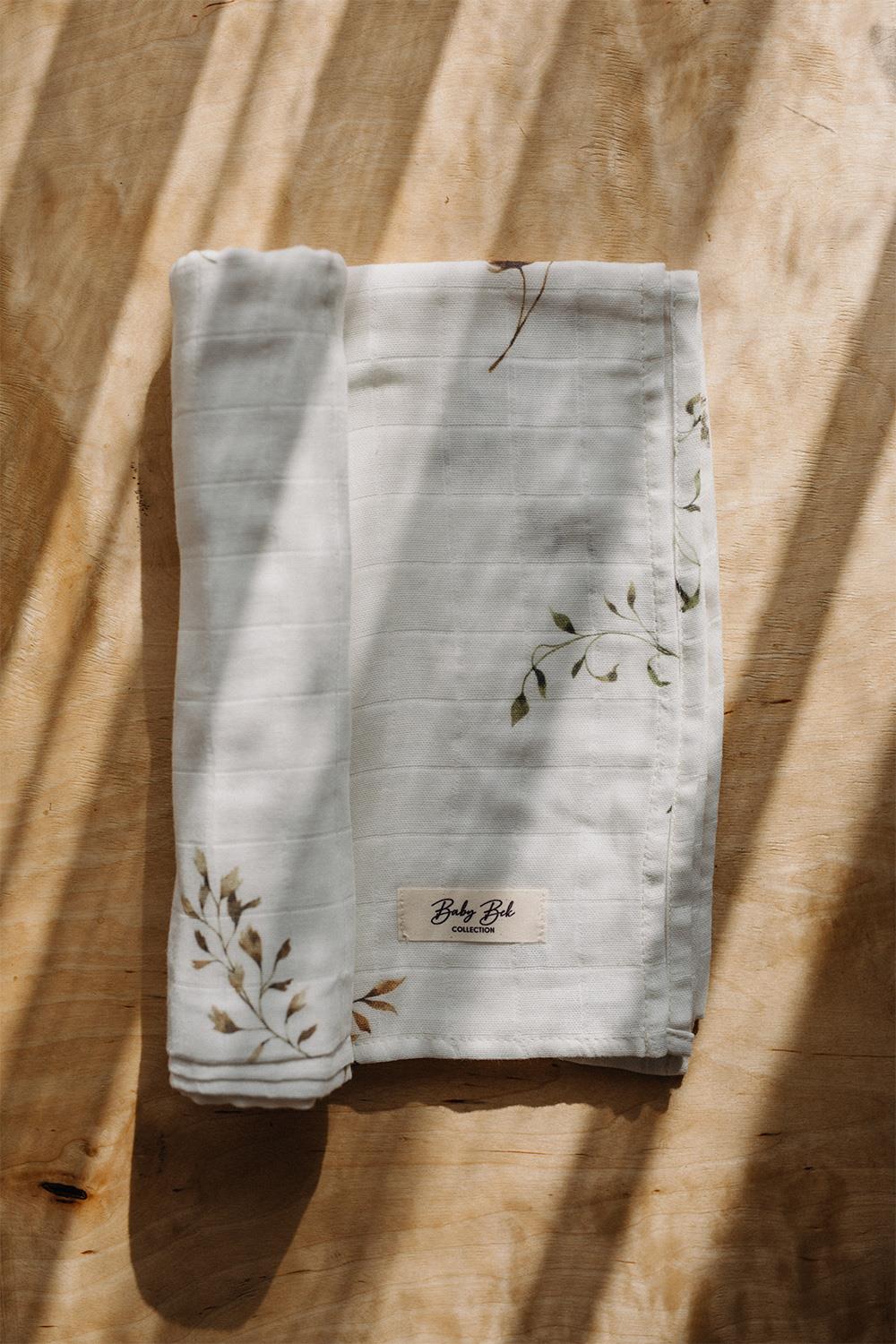 Babybek-Spring Organik Müslin Örtü 120x120-Pike-2-roqelvaxirum.shop