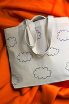 Bael İstanbul-Clouds Large Tote Bag-Omuz Çantası-5-roqelvaxirum.shop