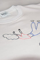Bael İstanbul-Falling Into Wine Sweatshirt-Sweatshirts & Hoodies-2-roqelvaxirum.shop