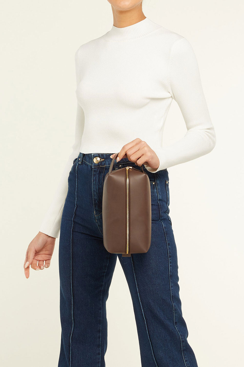 Bagh Collection-Rover Washbag Brown-El Çantası-4-roqelvaxirum.shop