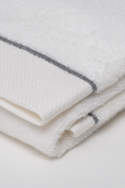 Balme-Smooth Snowflake-gri Çizgili Yüz Havlusu-Havlu & Peştamal-2-roqelvaxirum.shop