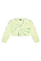 Batik Sweatshirt - Yeşil/Sarı