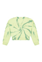 Batik Sweatshirt - Yeşil/Sarı