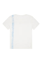Batik T-Shirt - Beyaz/Mavi