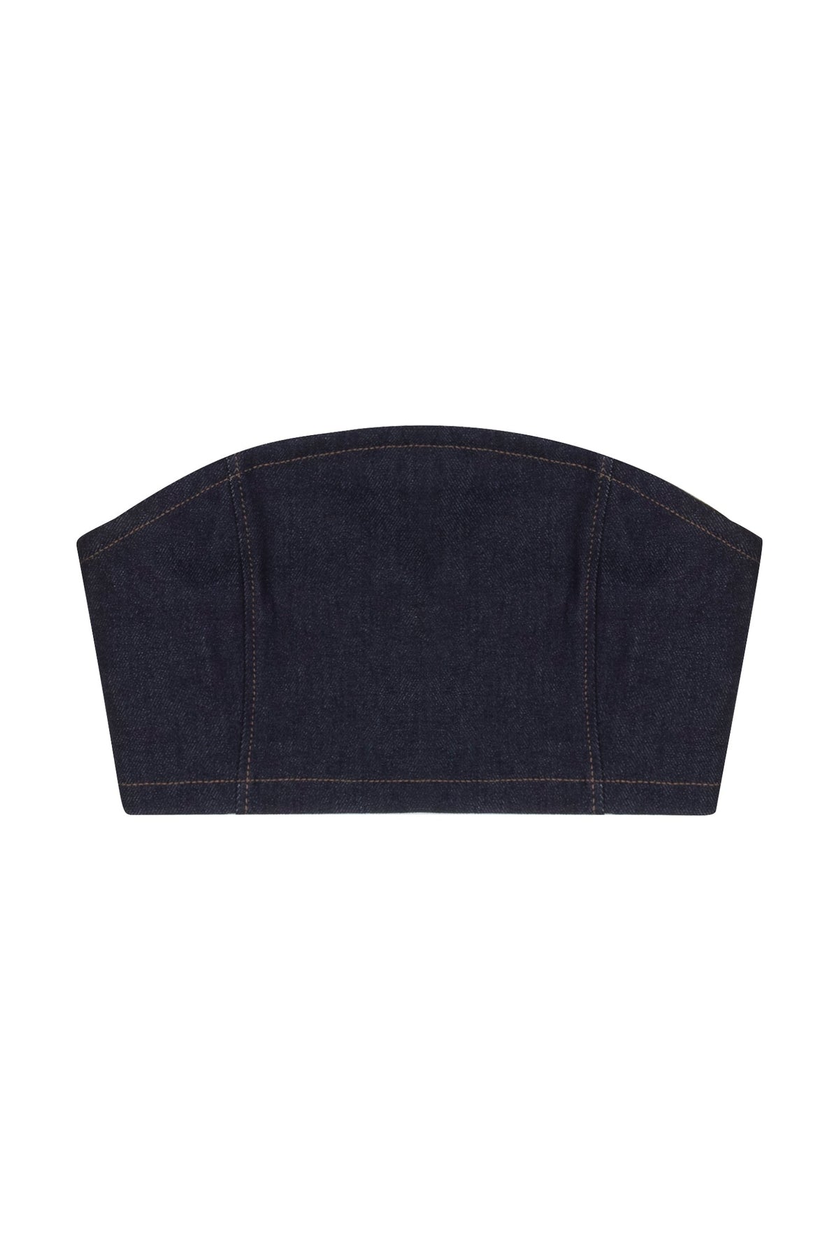 Denim Bralet - Lacivert/Mavi