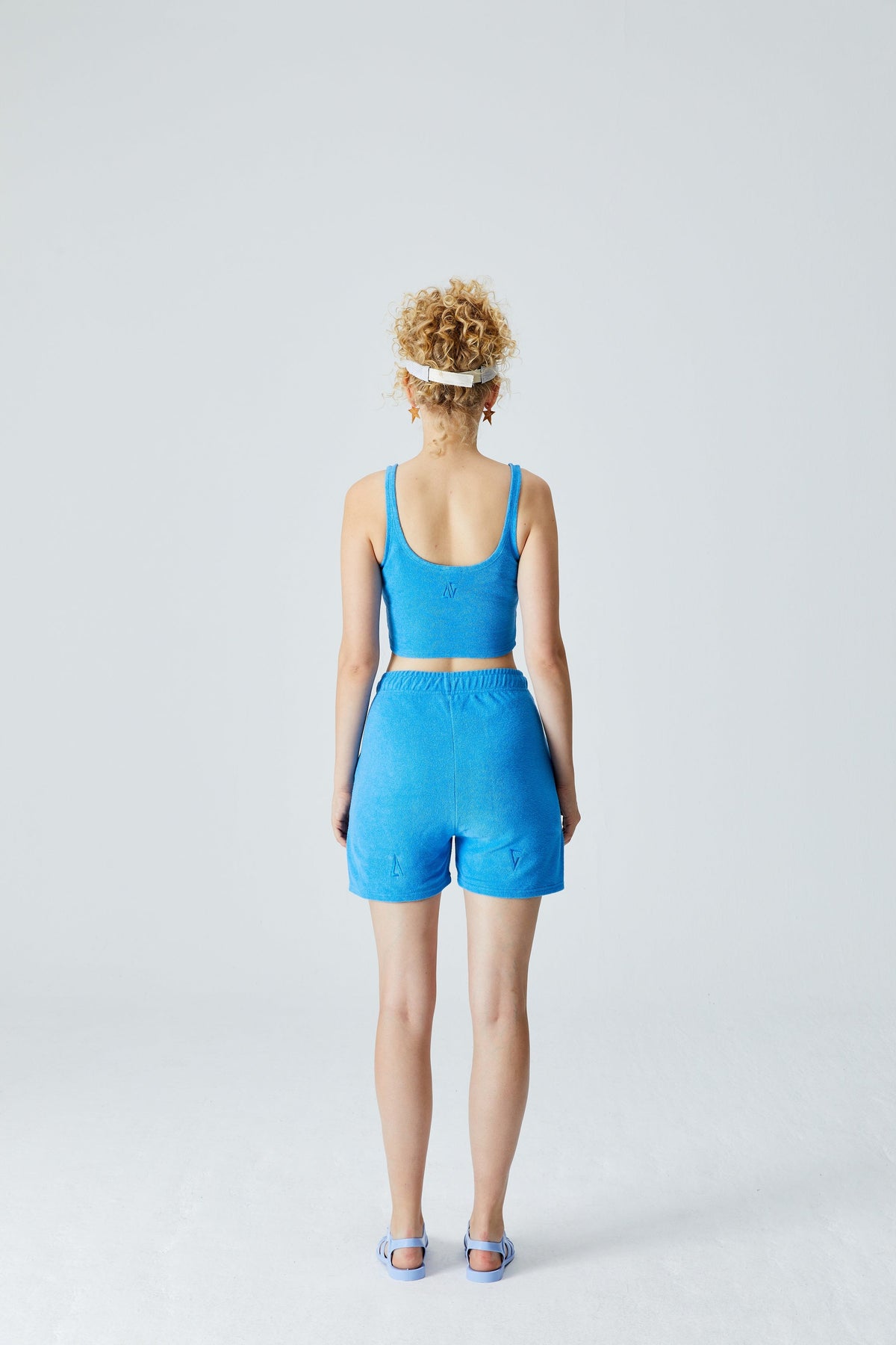 Havlu Tank Top - Mavi