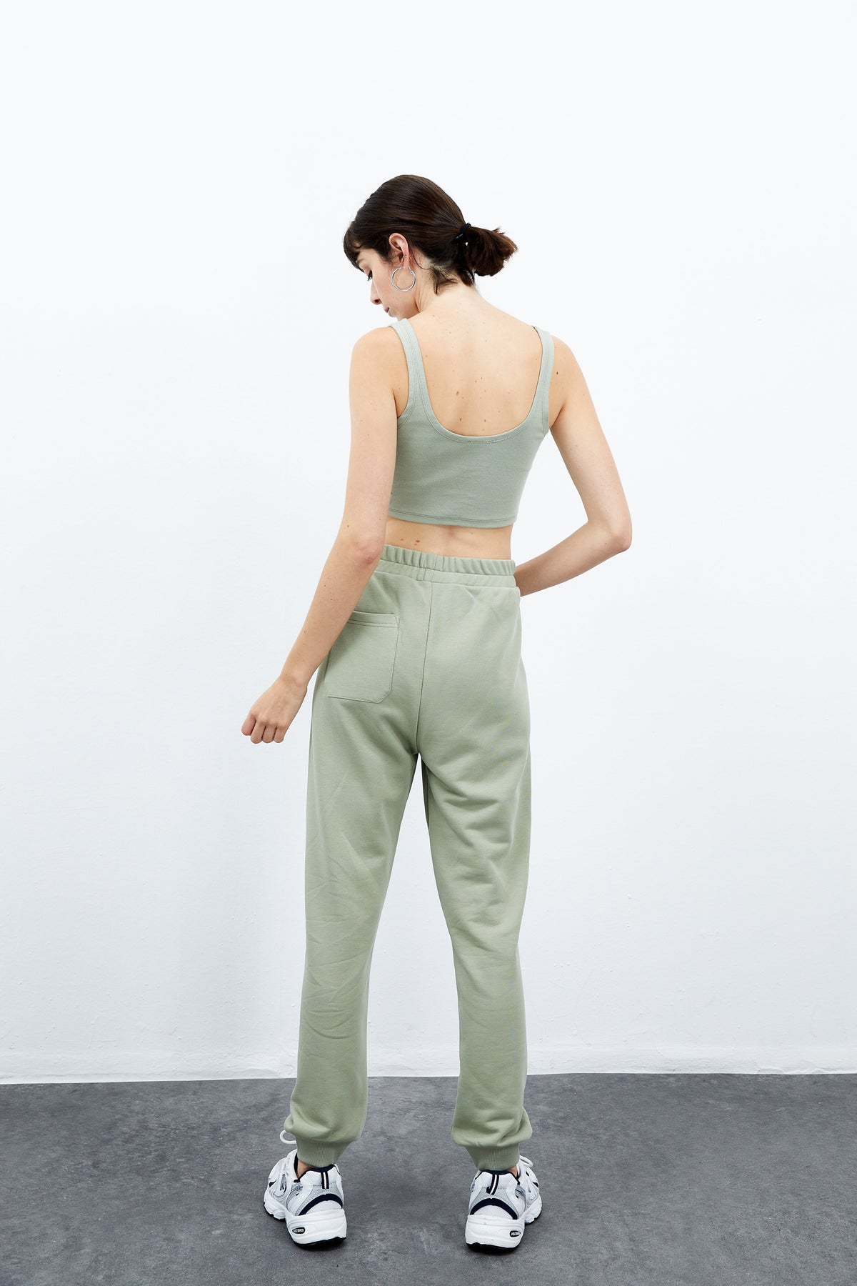Iris Tank Top - Su Yeşili