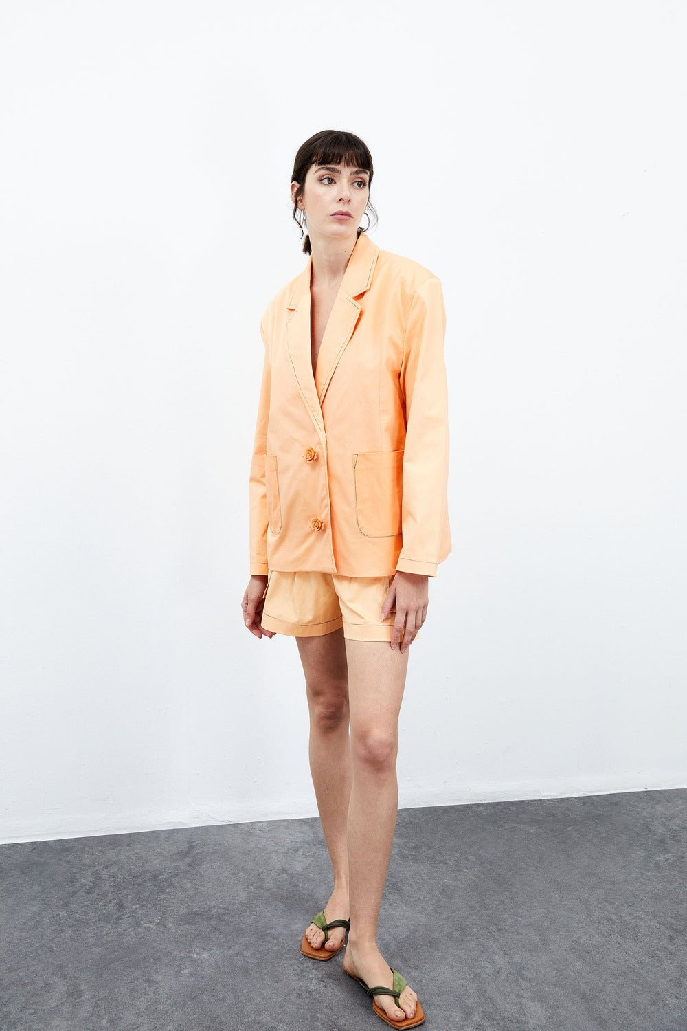 Magnolia Blazer - Turuncu