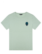 Retro Alien T-Shirt - Yeşil