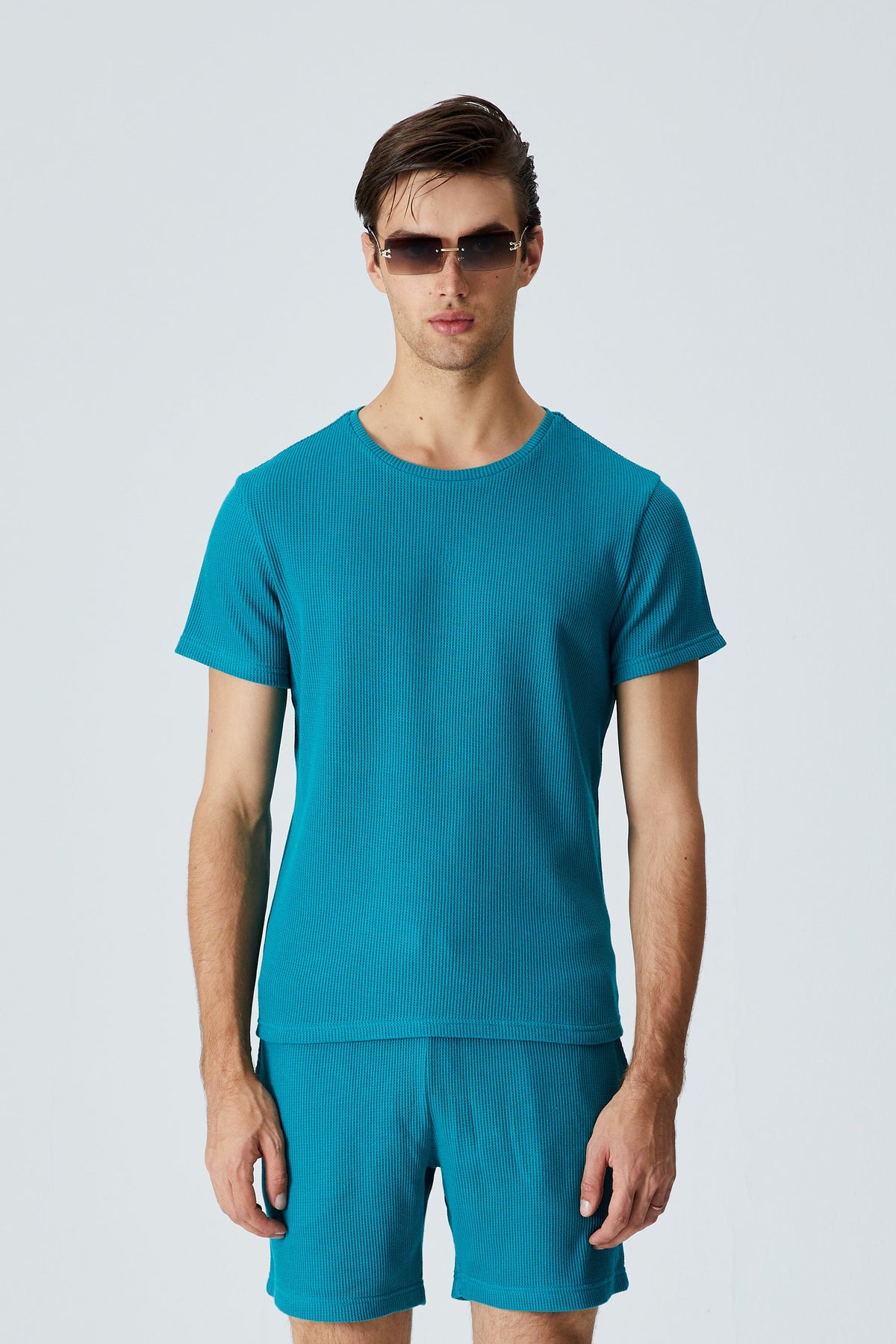 Waffle T-Shirt - Yeşil
