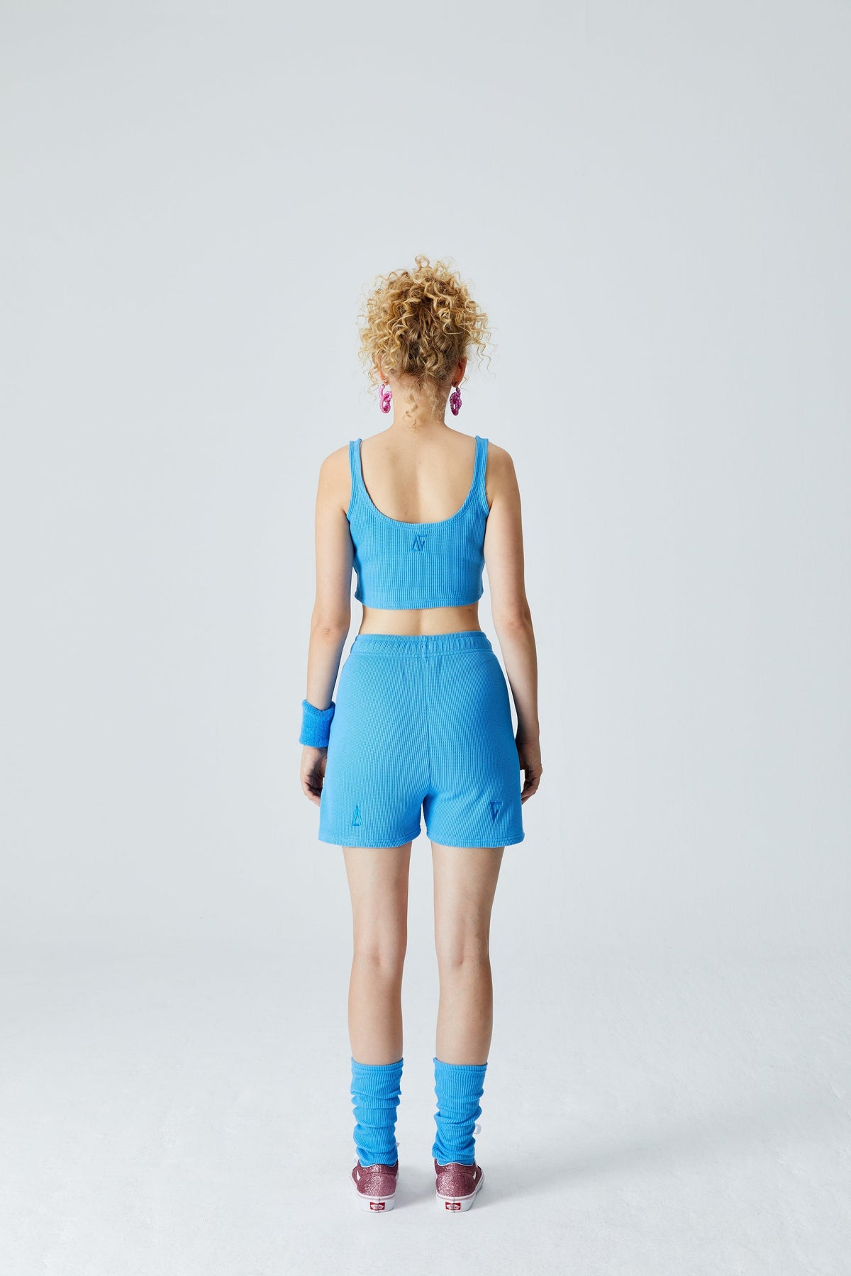 Waffle Tank Top - Mavi