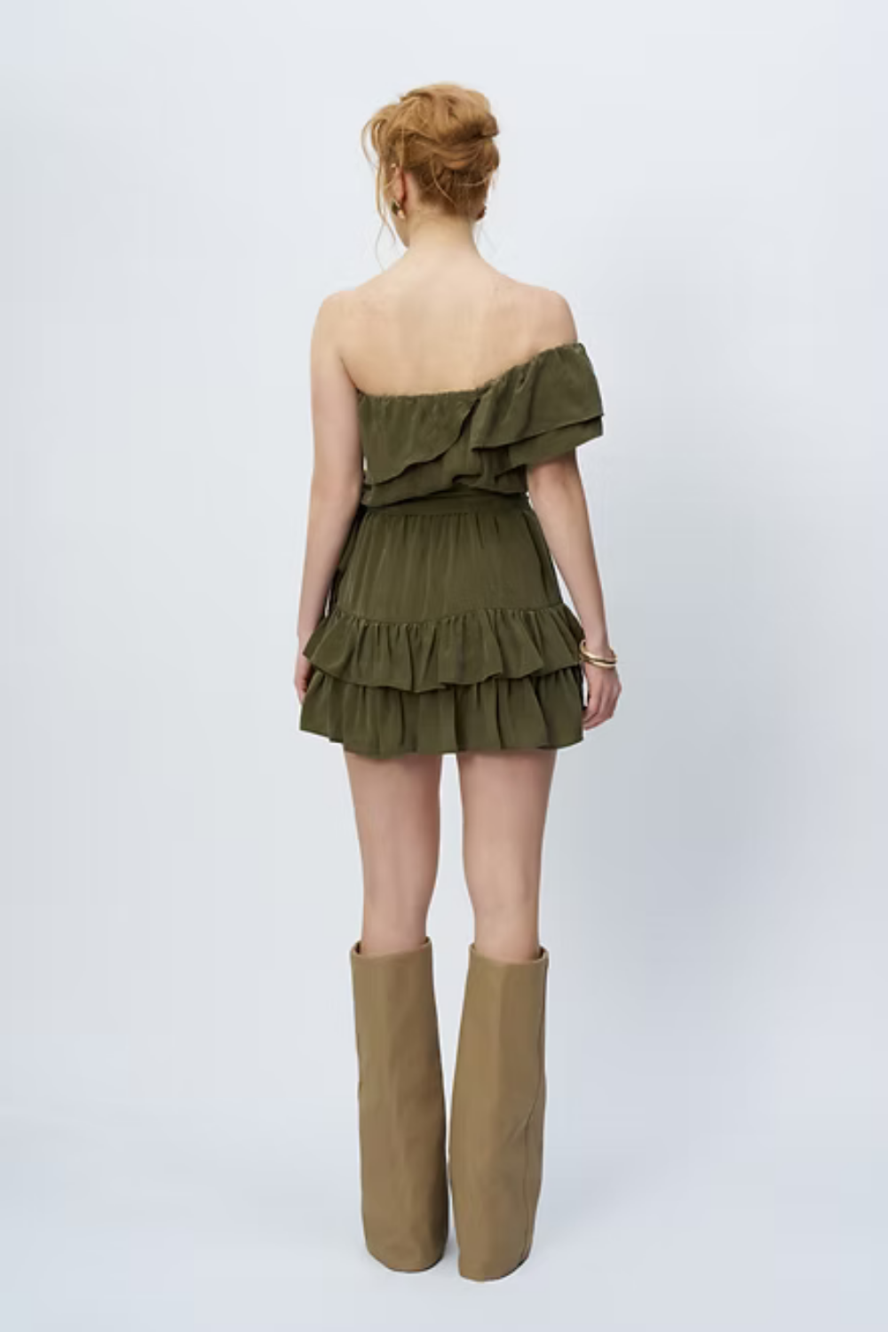 Be Clover-Douro Mini Elbise-Elbise-2-roqelvaxirum.shop