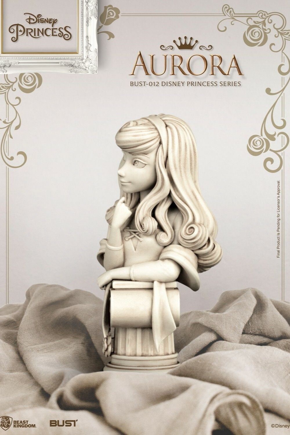 Beast Kingdom-Disney Princess Series Aurora Büst - Uyuyan Güzel-Heykel-4-roqelvaxirum.shop