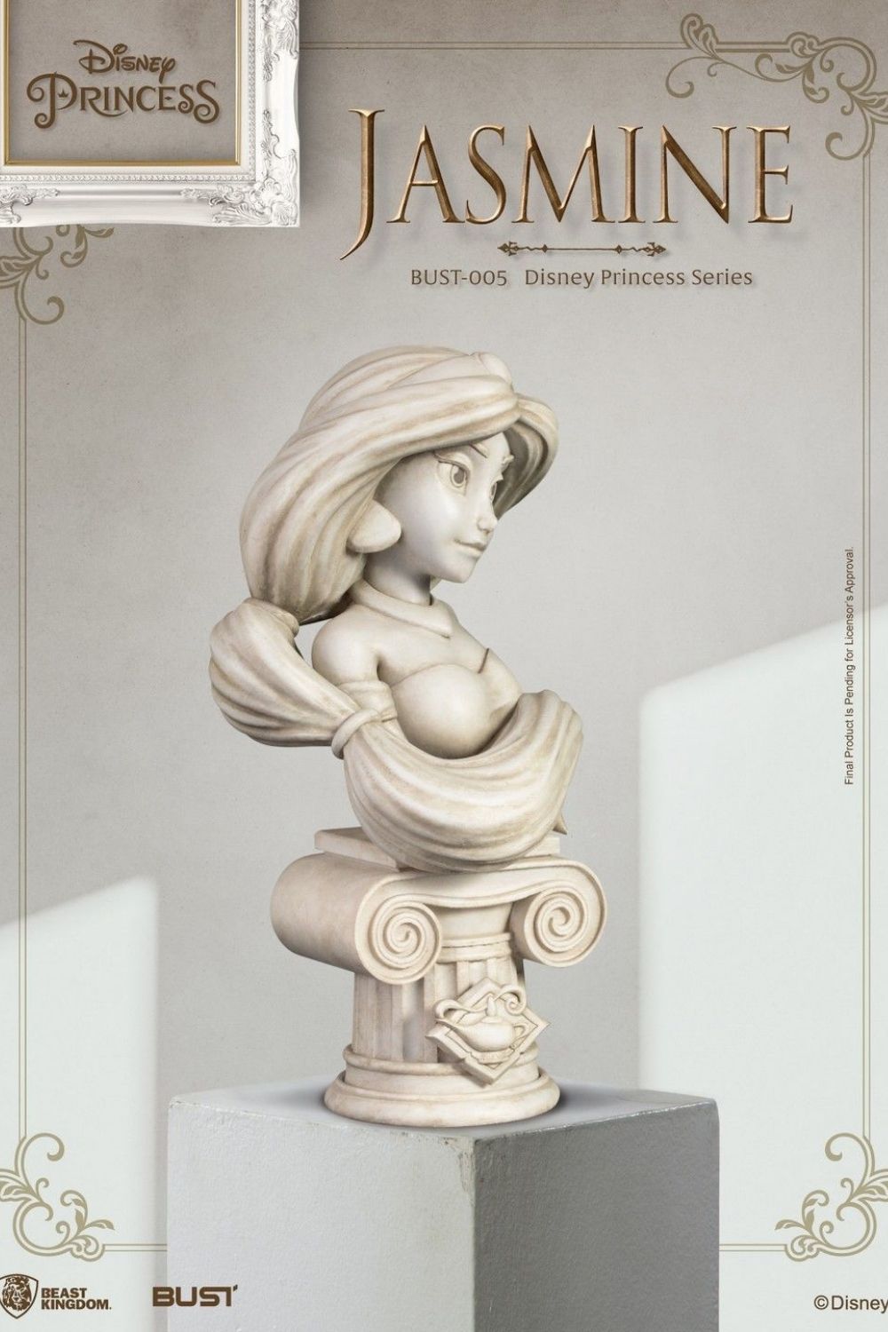 Beast Kingdom-Disney Princess Series Jasmine Büst - Alaaddin-Heykel-3-roqelvaxirum.shop