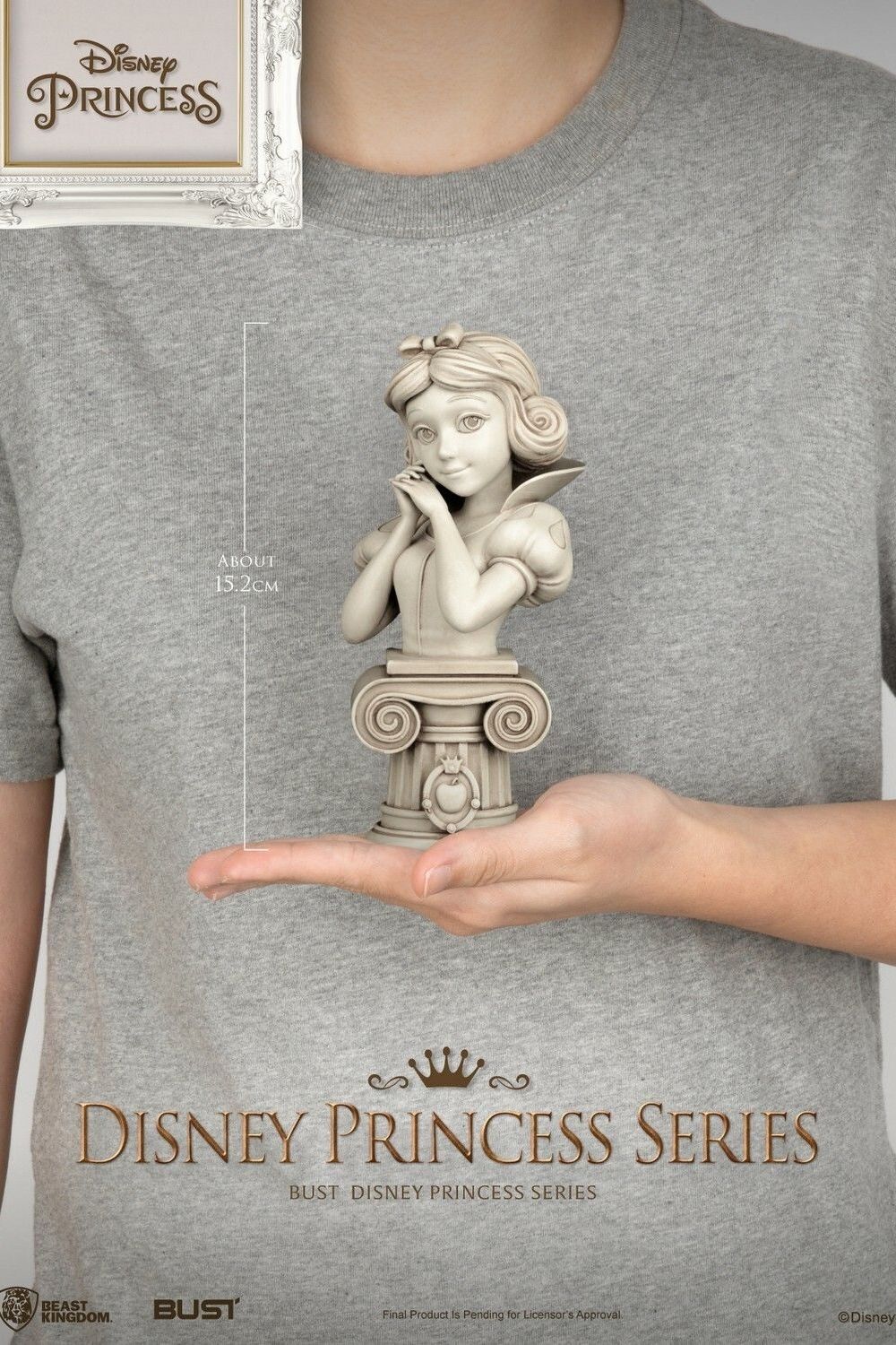 Beast Kingdom-Disney Princess Series Pamuk Prenses Büst - Pamuk Prenses ve Yedi Cüceler-Heykel-6-roqelvaxirum.shop