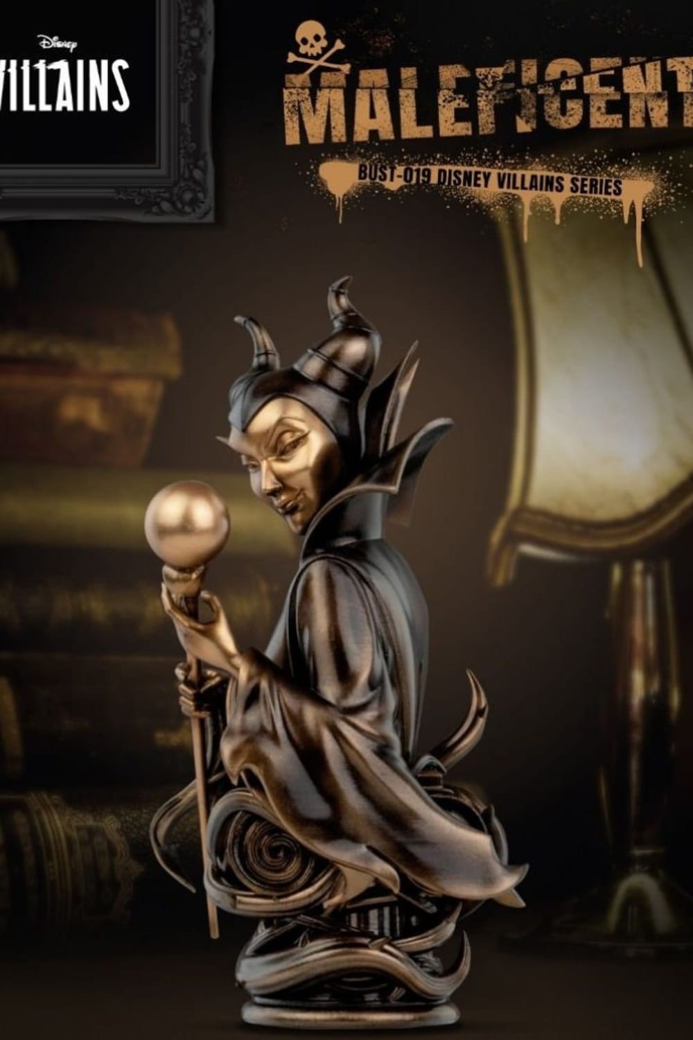 Beast Kingdom-Disney Villains Series Maleficent Büst - Uyuyan Güzel-Büst-2-roqelvaxirum.shop