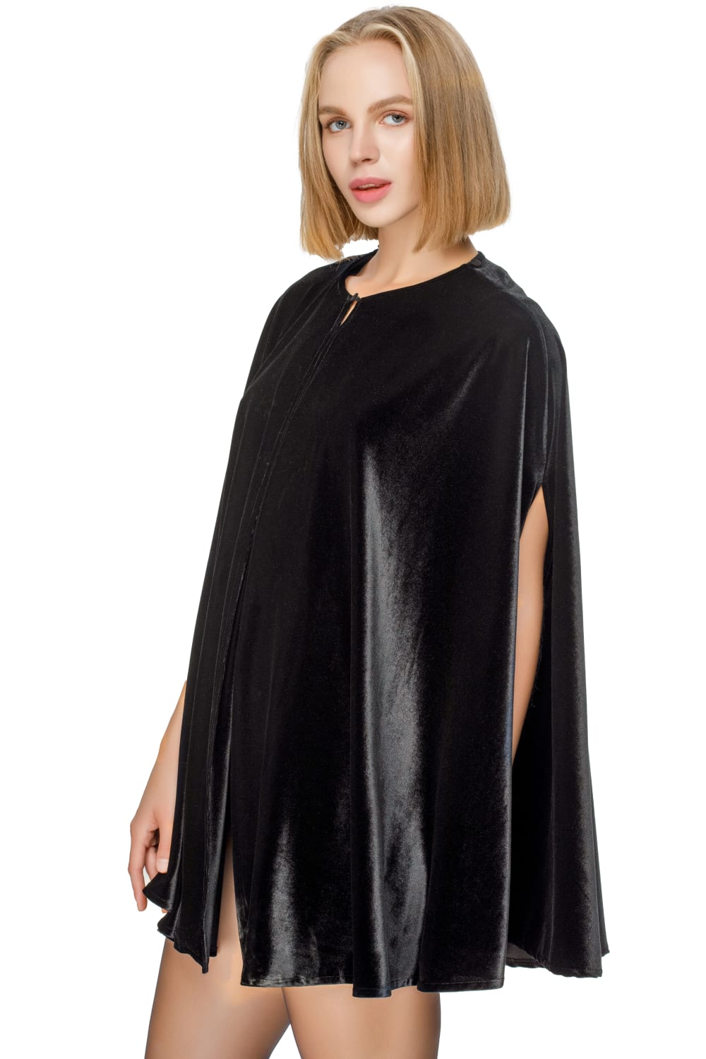 Belongs To Her-Scarlet Kadife Pelerin-Panço-4-roqelvaxirum.shop