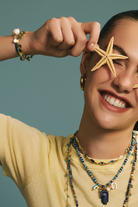 Berrin Özkan-Harmony Strand Baroque Pearl Cobalt Blue Bracelet-Bileklik-2-roqelvaxirum.shop
