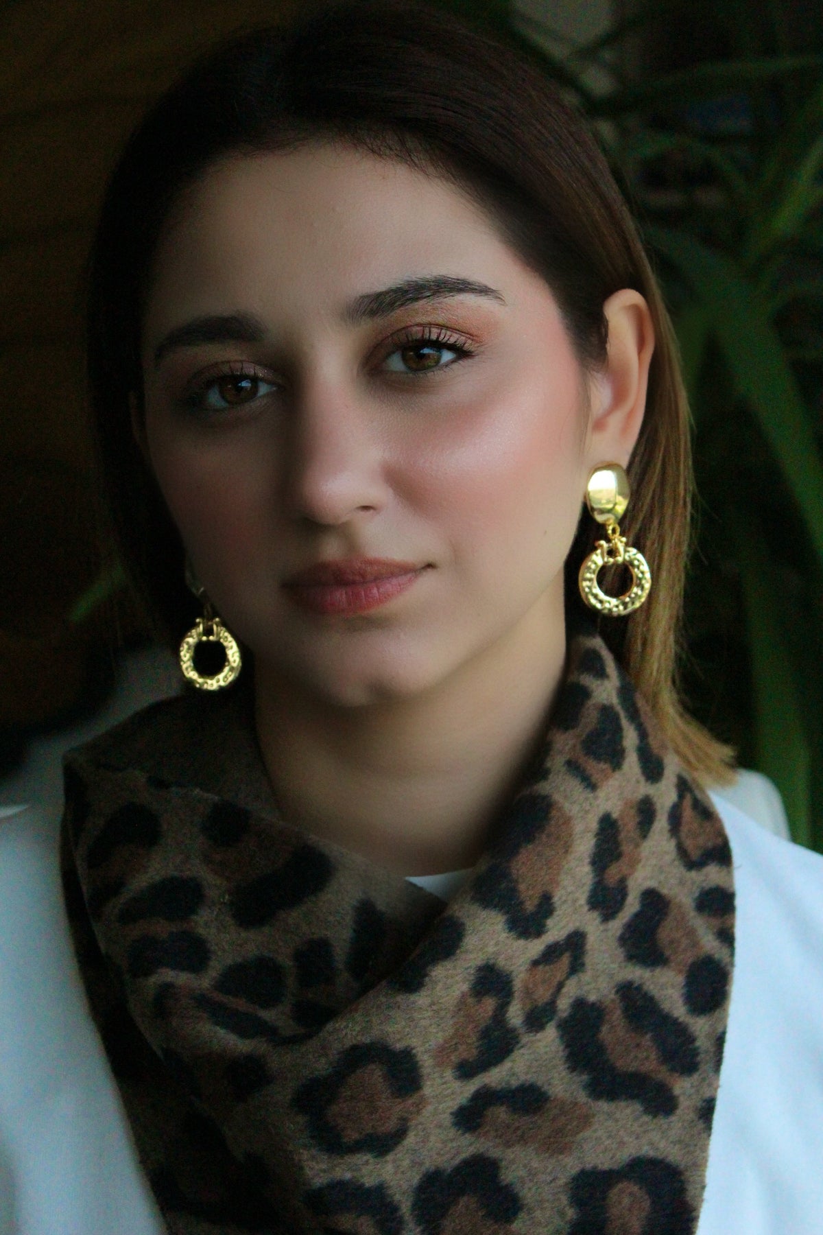 Berrin özkan-Golden Orbit Earrings-Earring-2-roqelvaxirum.shop