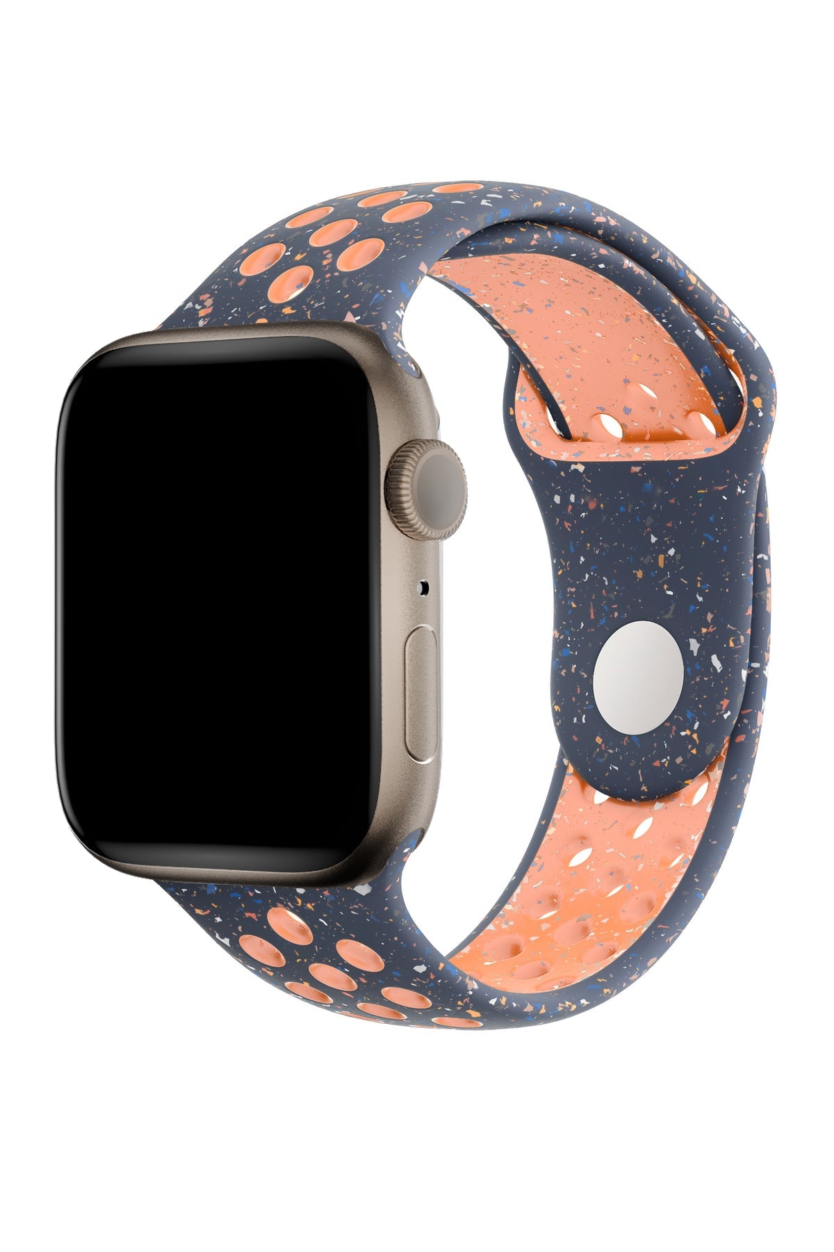 Apple Watch Uyumlu Silikon Delikli Spor Kordon Rios