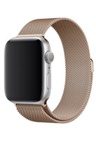 Apple Watch Uyumlu Metal Milano Loop Gold