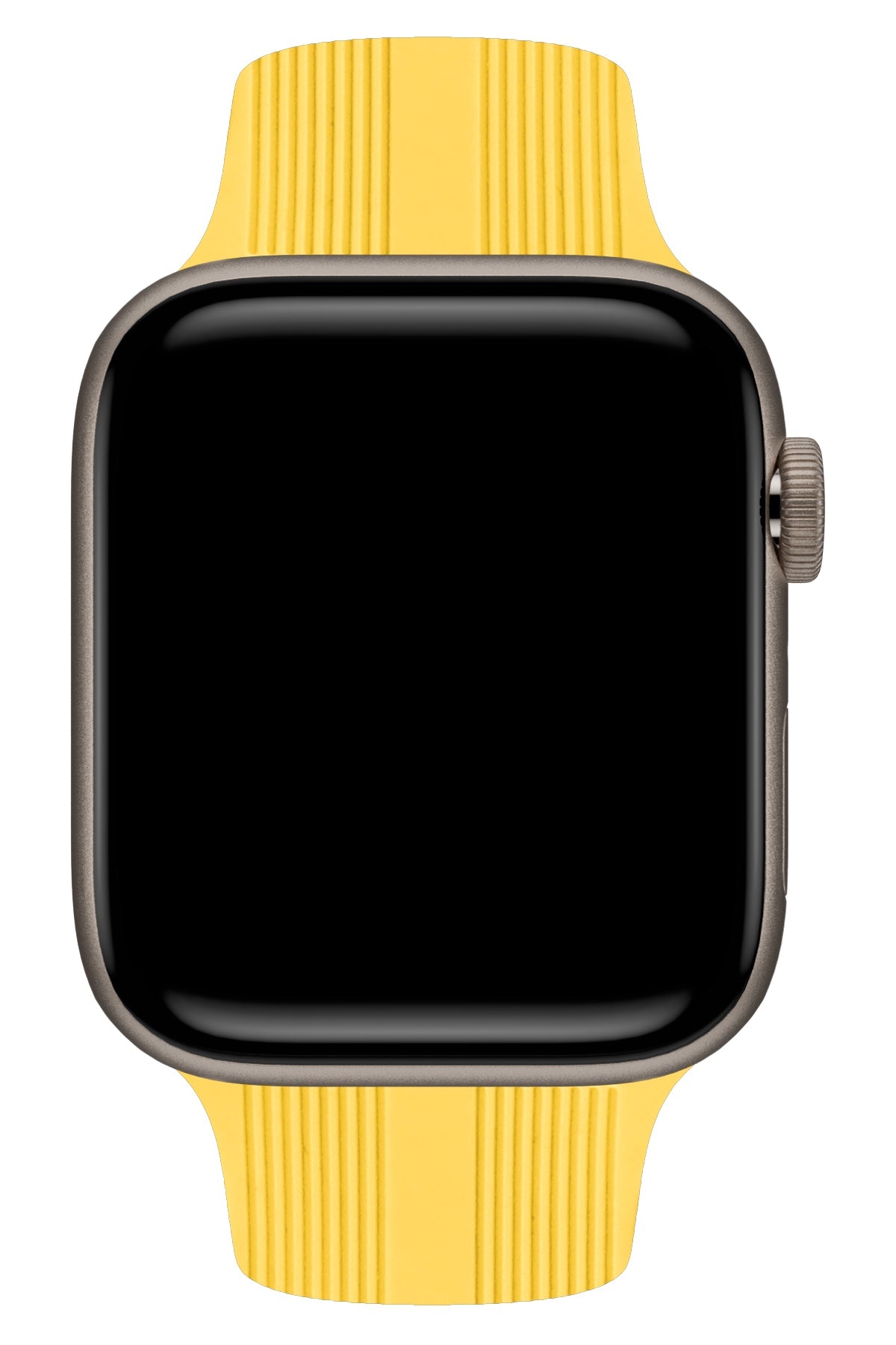 Apple Watch Uyumlu Silikon Line Loop Kordon Mellow