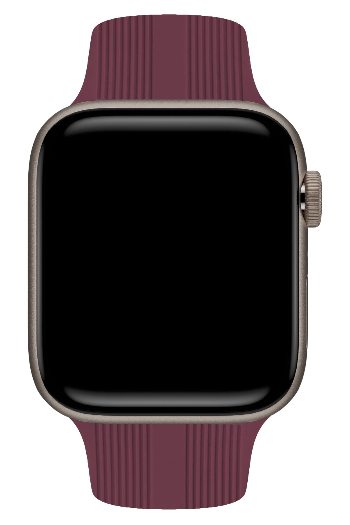 Apple Watch Uyumlu Silikon Line Loop Kordon Mulberry