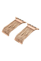 Apple Watch Uyumlu Tassel Chain Kordon Rose Gold