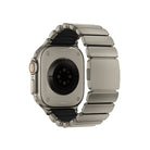 Titaflex Apple Watch Ultra Uyumlu Titanyum Kordon Drax