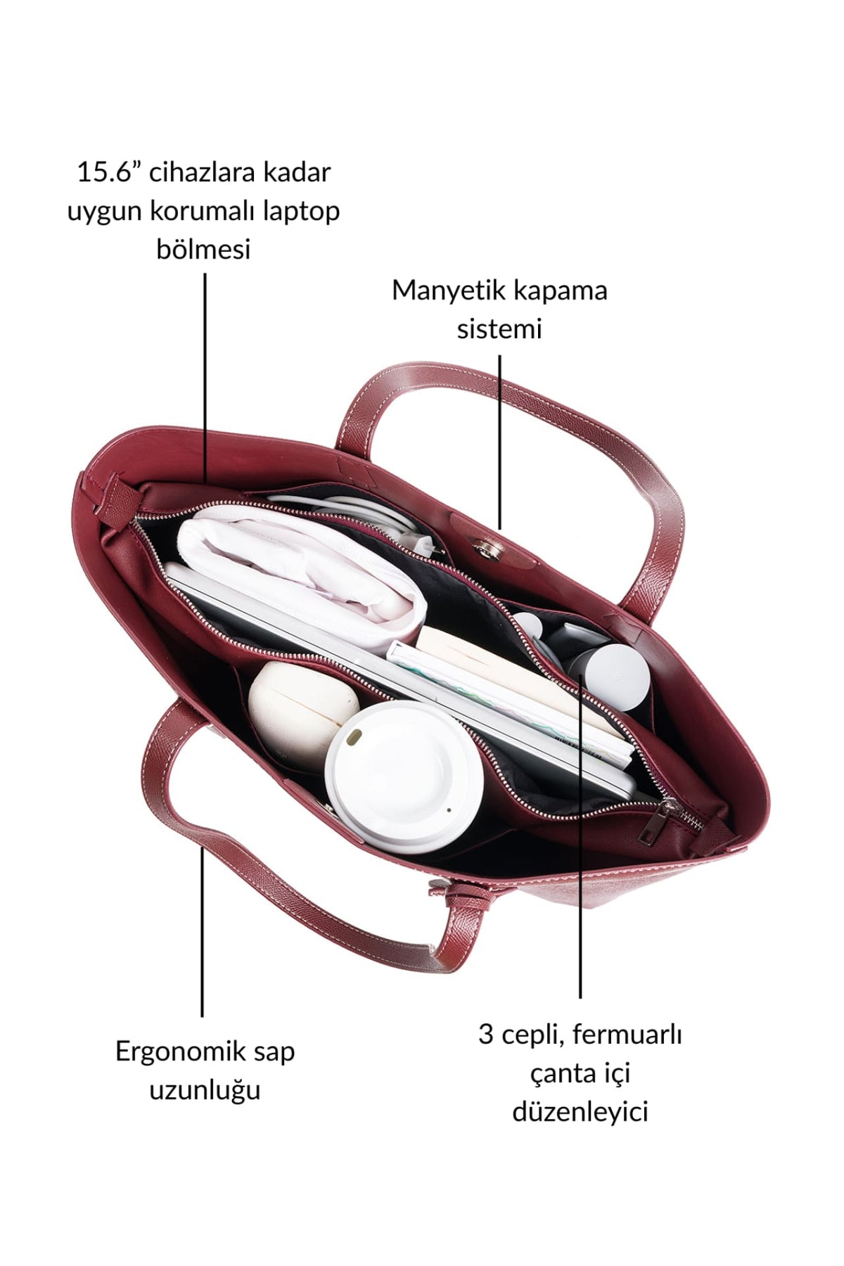 Birdiejay-Birdiebag Bordo Tote Bag-Bez Çanta-2-roqelvaxirum.shop