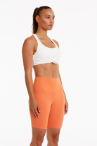 Birdiejay-Birdieflex Oh So Summer Biker Shorts Turuncu Bi̇si̇kletçi̇ Şortu-Şort-1-roqelvaxirum.shop