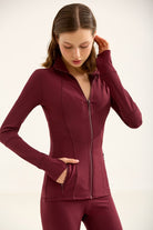 Birdiejay-Birdiesmooth Main Character Pilates Jacket Bordo Pi̇lates Ceketi̇-Ceketler-2-roqelvaxirum.shop