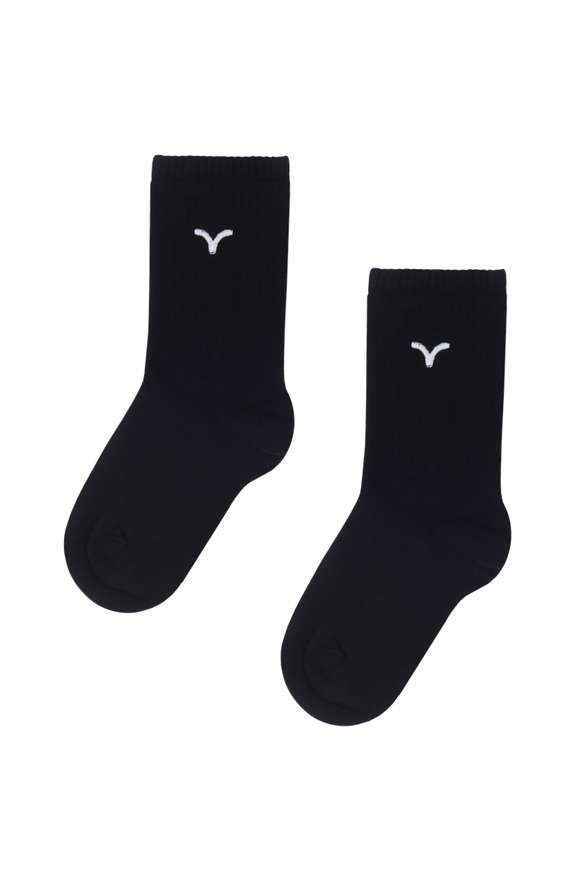 Birdiejay-Essential Socks Si̇yah Spor Çorap-Çorap-1-roqelvaxirum.shop