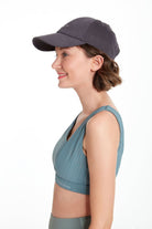 Birdiejay-Solid Cap Spor Şapkası Antrasi̇t-Şapka-4-roqelvaxirum.shop