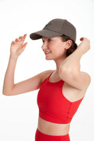 Birdiejay-Solid Cap Spor Şapkası Haki̇-Şapka-4-roqelvaxirum.shop