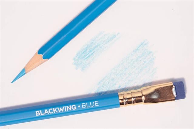 Blackwing-Palomino Blackwing Blue Firm Grafit 6'lı Ahşap Kurşun Kalem Seti-Kalem Seti-4-roqelvaxirum.shop