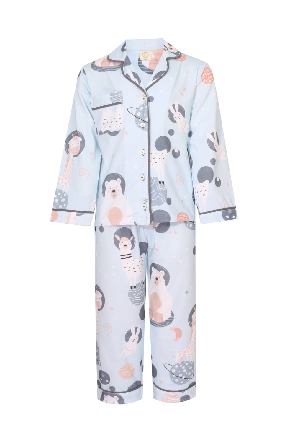 Bleu Lapin-Planet Pals-İç Giyim & Pijama-1-roqelvaxirum.shop