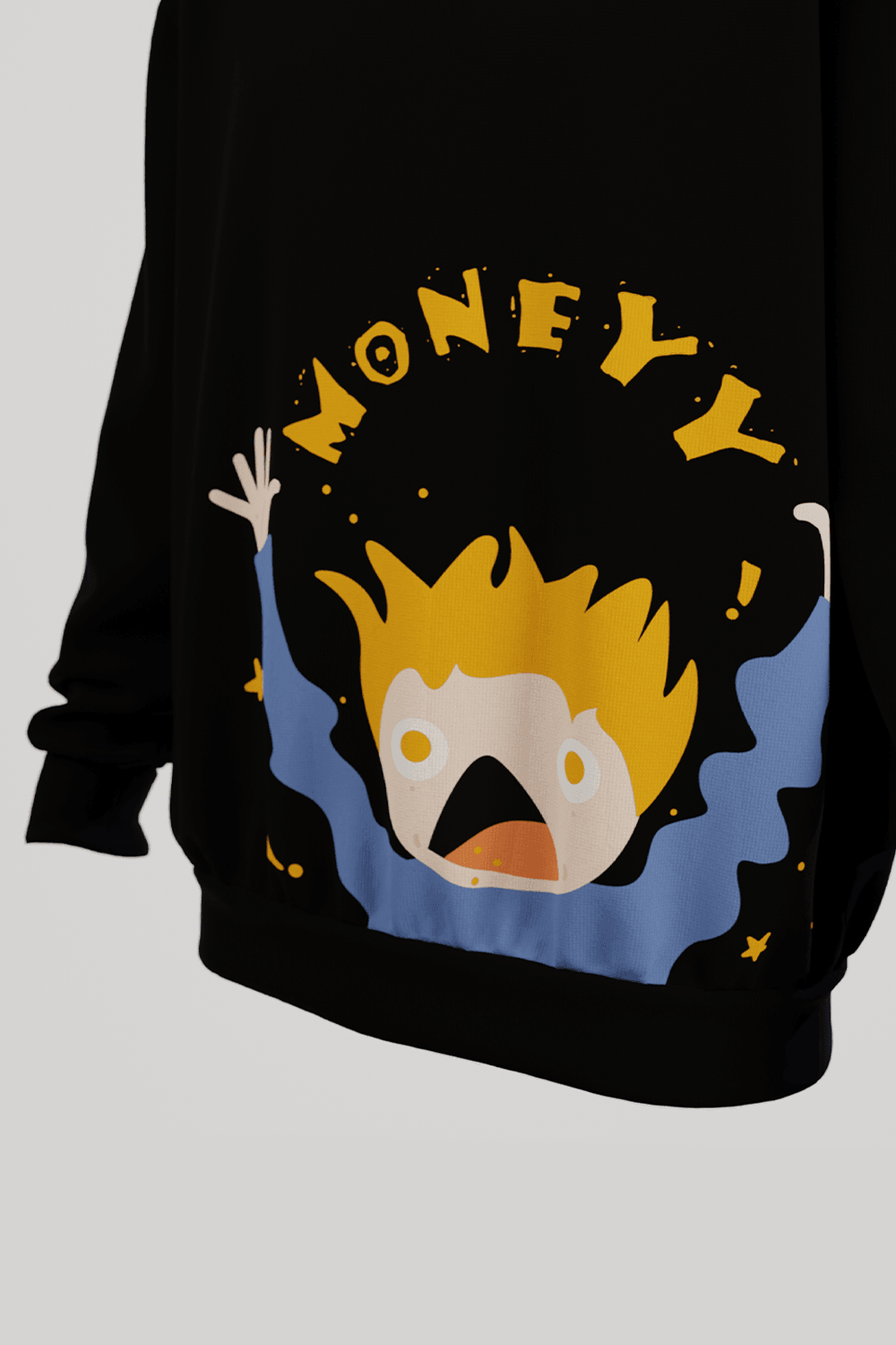 Blindson-Money Sweatshirt-Sweatshirts & Hoodies-4-roqelvaxirum.shop