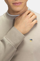 Blinky London-Erkek Soft Touch Bej Sweatshirt-Sweatshirts & Hoodies-2-roqelvaxirum.shop