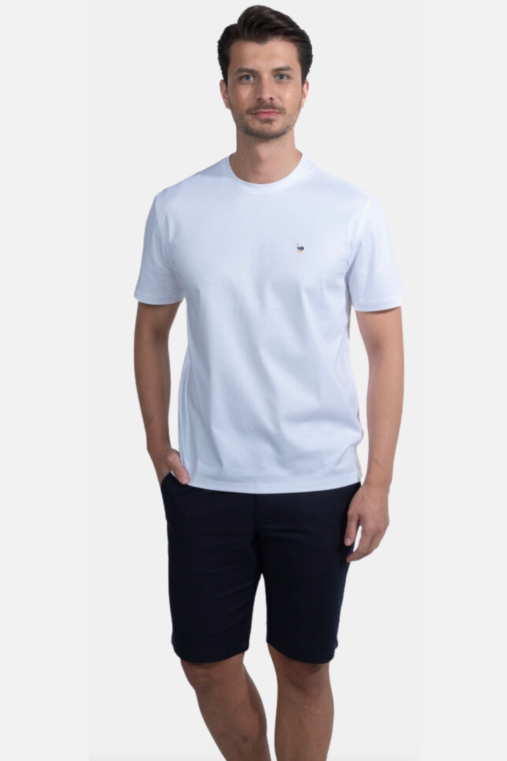 Blinky London-Merserize Interlok Beyaz T-shirt-T-Shirts-2-roqelvaxirum.shop