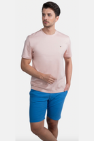 Blinky London-Merserize Interlok Gül Rengi T-shirt-T-Shirts-2-roqelvaxirum.shop