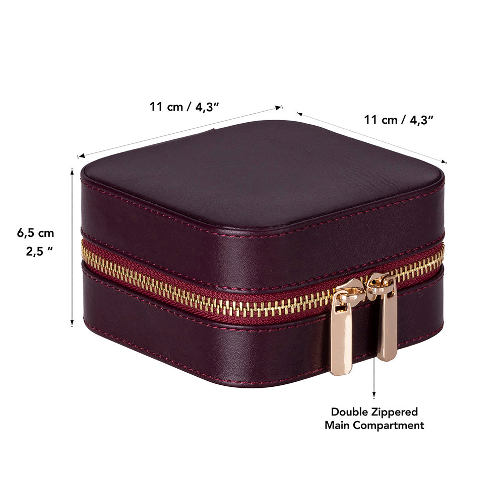 Bloominbag-Amanda Burgundy Gerçek Deri Takı çantası-5-roqelvaxirum.shop