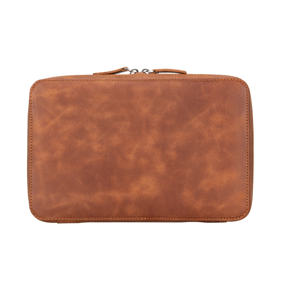 Bloominbag-Arcadia Deep Brown Premium Deri Teknoloji Kablo & Aksesuar Düzenleyici-4-roqelvaxirum.shop