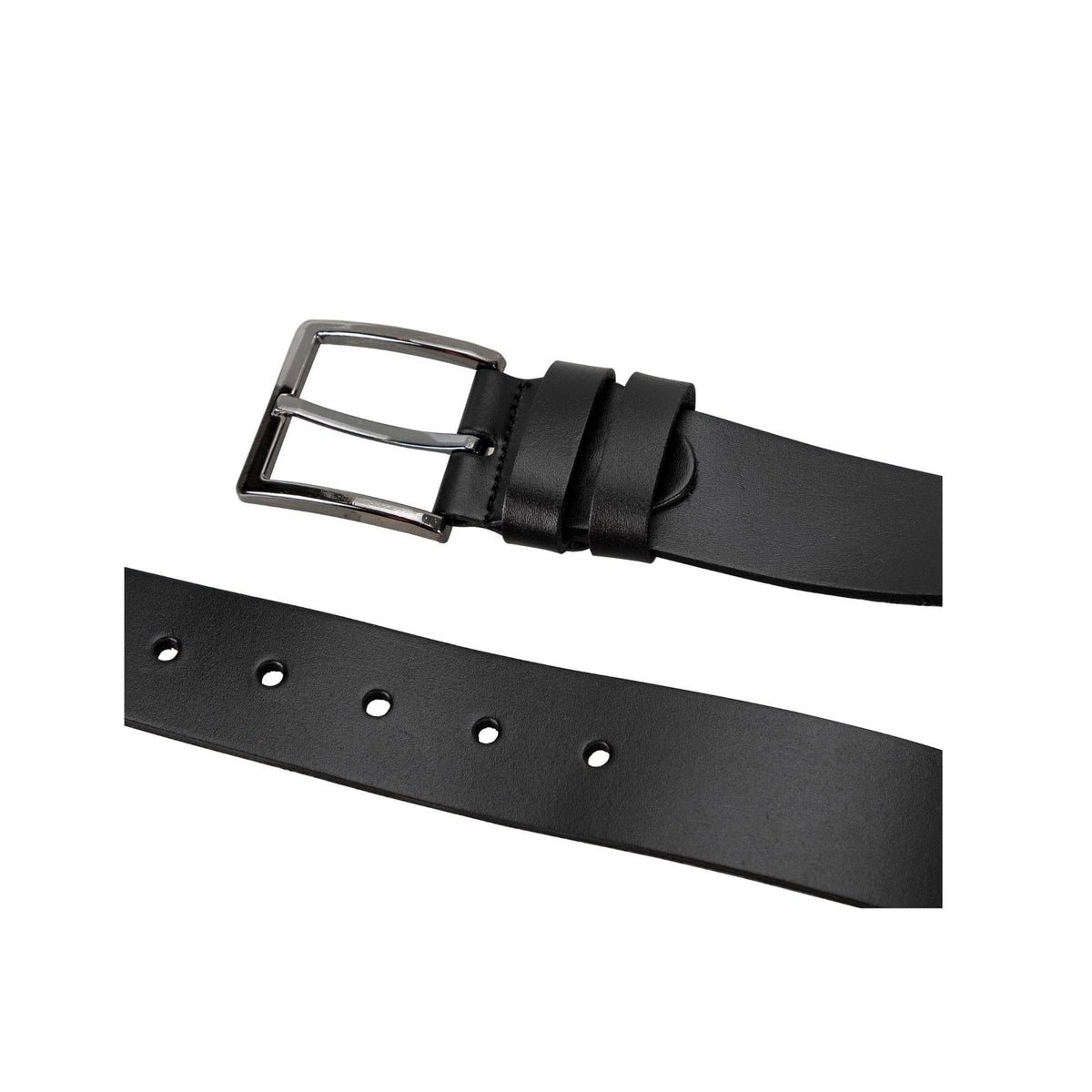 Bloominbag-Bloom Belt Cosmic Black Hakiki Deri Erkek Kemer 130cm-5-roqelvaxirum.shop