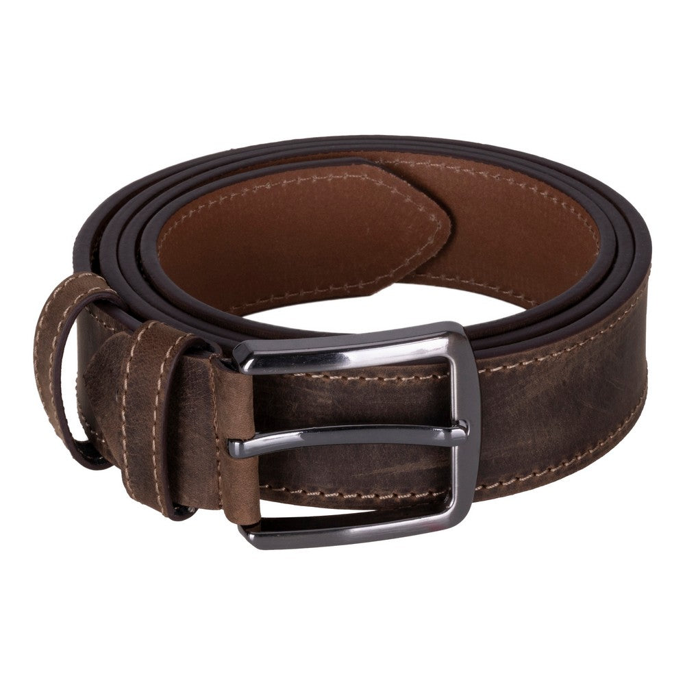 Bloominbag-Bloom Belt Espresso Brown Hakiki Deri Erkek Kemer 130cm-2-roqelvaxirum.shop