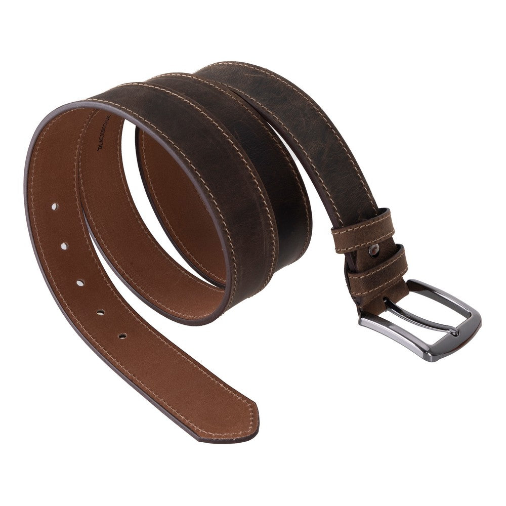 Bloominbag-Bloom Belt Espresso Brown Hakiki Deri Erkek Kemer 135cm-3-roqelvaxirum.shop