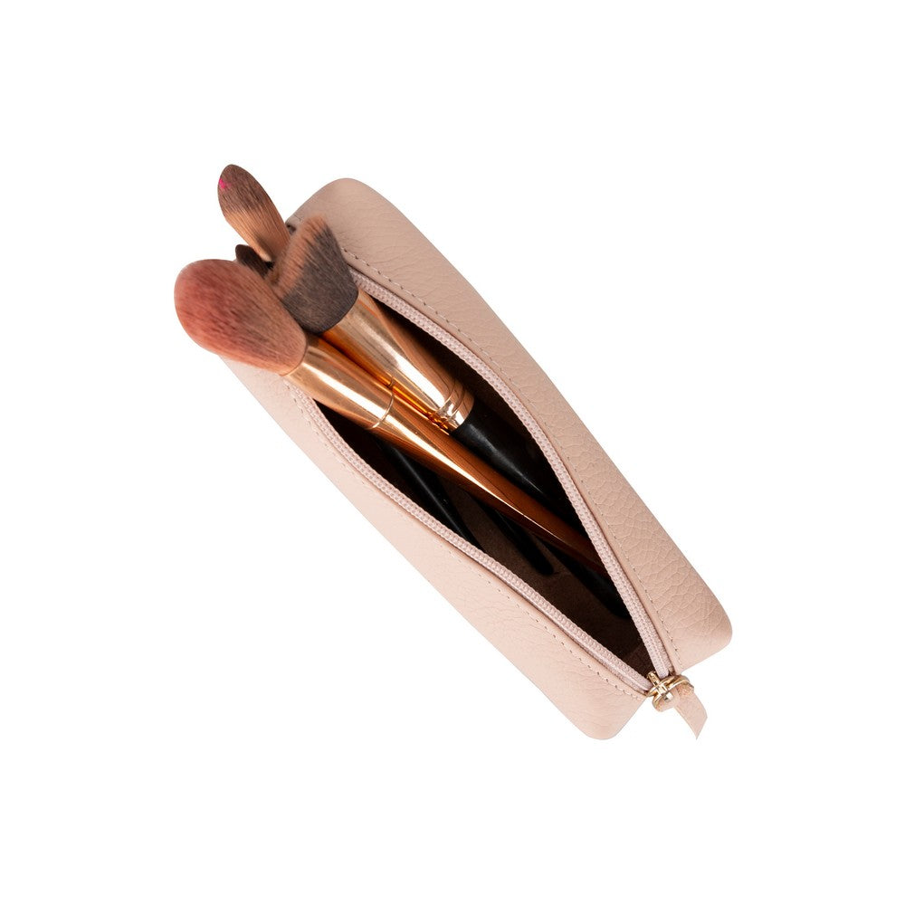 Bloominbag-Bloom Box Apricara Nude Deri Makyaj çantası-5-roqelvaxirum.shop