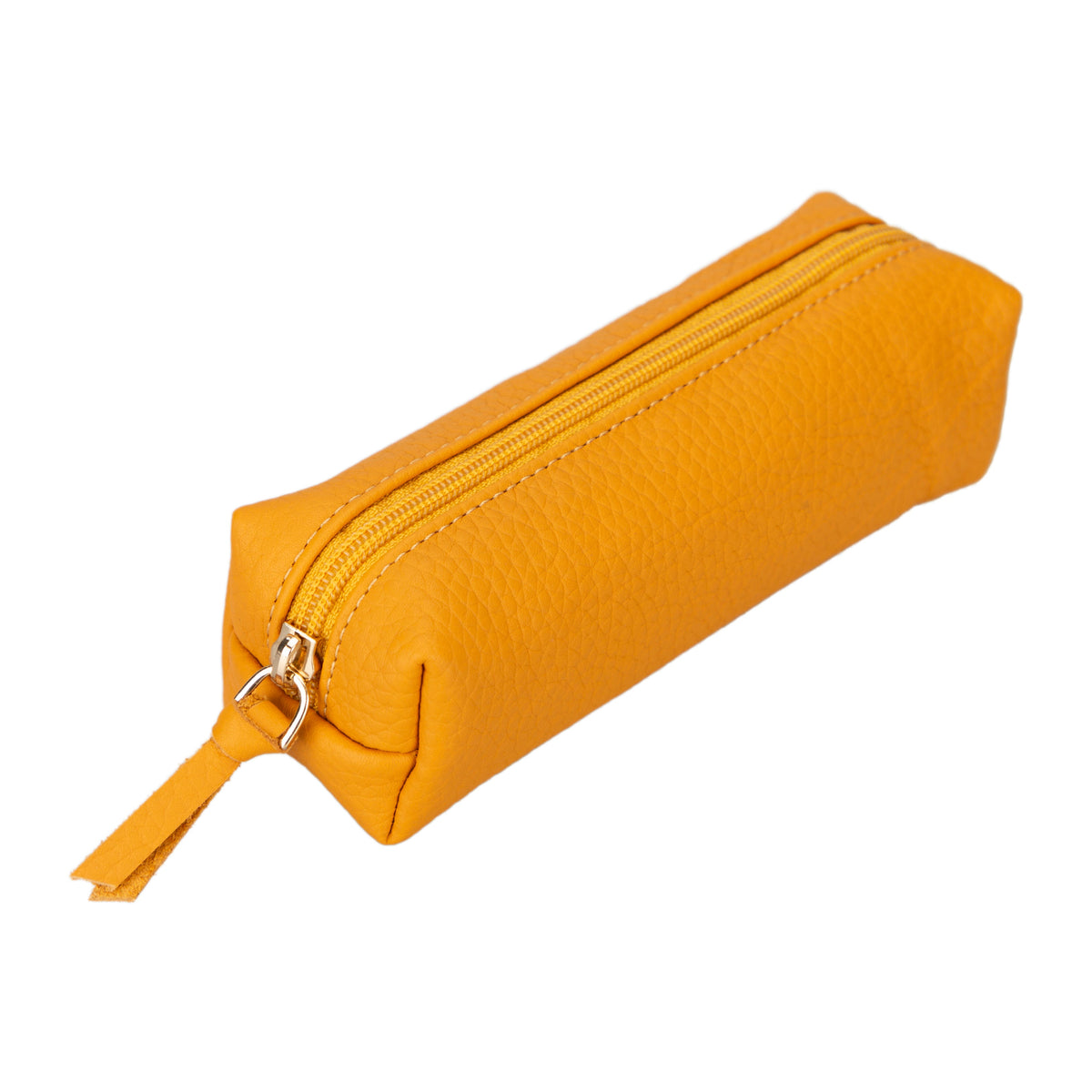 Bloominbag-Bloom Box Sun Burst Hakiki Deri Kalem & Makyaj Çantası-1-roqelvaxirum.shop