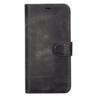 Bloominbag-Bloom Case Apple I Phone 16 Pro Max – Ashen Sand Hakiki Deri Cüzdanlı Telefon Kılıfı-5-roqelvaxirum.shop